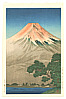Koitsu Tsuchiya 1870-1949 - Mt.Fuji and Yamanaka Lake (rare, pre W.W.II) - artelino Art Auctions. Koitsu Tsuchiya 1870-1949 - Mt.Fuji and Yamanaka Lake (rare, pre W.W.II)