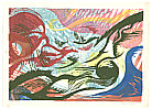 Yasu Mori born 1922 - Abstract Wave - artelino Art Auctions. Yasu Mori born 1922 - Abstract Wave
