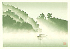 Shufu Miyamoto born 1950 - Misty River - artelino Art Auctions. Shufu Miyamoto born 1950 - Misty River
