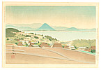 Sadanosuke Goto active in 1940s - Lake Biwa in Early Summer - artelino Art Auctions. Sadanosuke Goto active in 1940s - Lake Biwa in Early Summer
