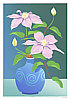Fumio Tomita born 1934 - Clematis 2 - artelino Art Auctions. Fumio Tomita born 1934 - Clematis 2