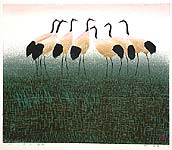 Hao Boyi born 1938 - Pond under the Sunset