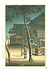 Koitsu Tsuchiya 1870-1949 - Tea Shop at Kiyomizu Temple - artelino Art Auctions. Koitsu Tsuchiya 1870-1949 - Tea Shop at Kiyomizu Temple