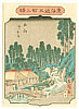 Hiroshige II Utagawa 1829-1869 - Tsuchiyama - Tokaido Gojusan Eki - artelino Art Auctions. Hiroshige II Utagawa 1829-1869 - Tsuchiyama - Tokaido Gojusan Eki