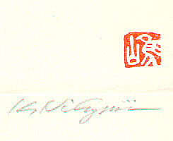 Signature: K. Nishijima