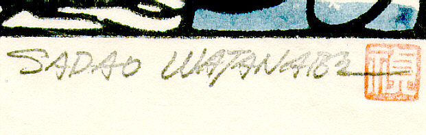 Signature: Sadao Watanabe